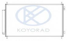 CR-V КОНДЕНСАТОР КОНДИЦ (KOYO) HONDA CRV (06-) по цене 10 296 руб.