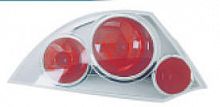 фонарь задний внешний л+п комплект тюнинг внутри красный хром Mitsubishi Eclipse 00-05 по цене 2 500 руб.